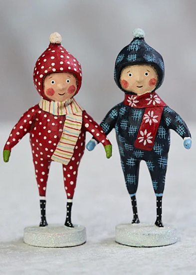 Snow Day Duo by Lori Mitchell
