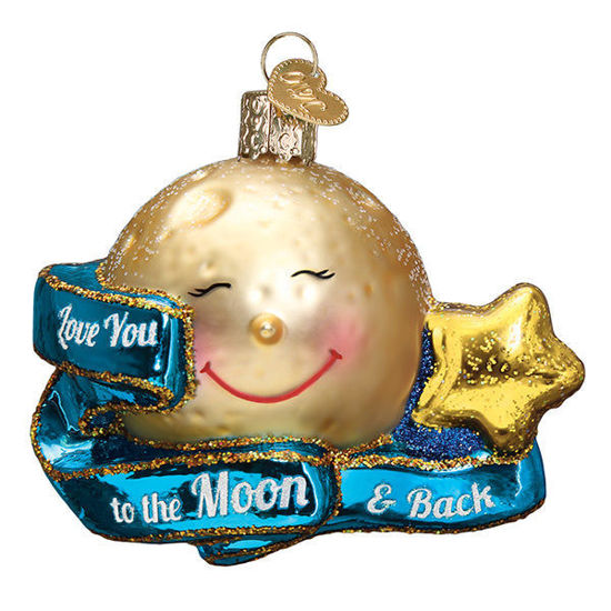 Love You To The Moon & Back Ornament by Old World Christmas