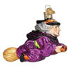 Witch On Broomstick Ornament by Old World Christmas