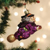 Witch On Broomstick Ornament by Old World Christmas
