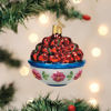 Bowl Of Cherries Ornament by Old World Christmas