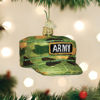 Army Cap Ornament by Old World Christmas