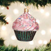 Pink Chocolate Cupcake Ornament by Old World Christmas