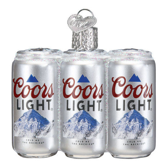 Coors Light Six Pack Ornament by Old World Christmas