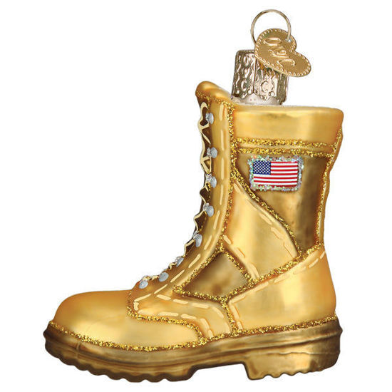 Military Boot Ornament by Old World Christmas