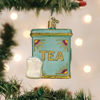 Tea Tin Ornament by Old World Christmas