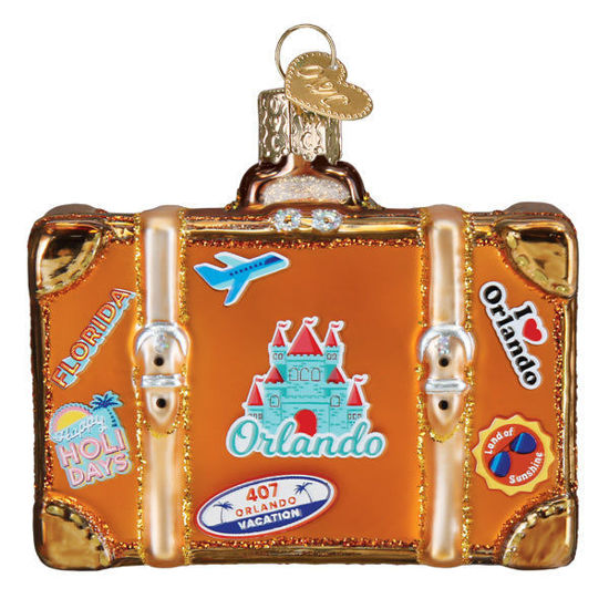 Orlando Suitcase Ornament by Old World Christmas