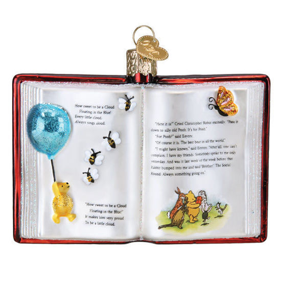 Winnie-the-Pooh Book Ornament by Old World Christmas