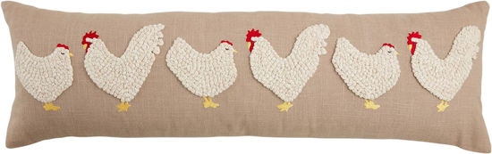Long Chicken Pillow by Mudpie