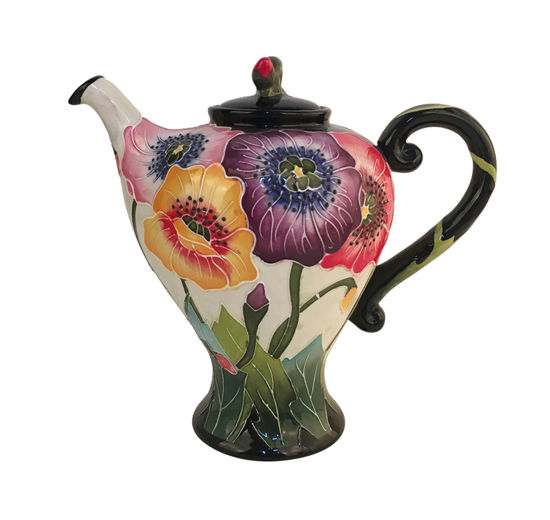 Poppy Teapot by Blue Sky Clayworks