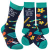 My Students Are the Reason Socks by Primitives by Kathy