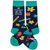 My Students Are the Reason Socks by Primitives by Kathy
