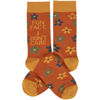 Fun Fact I Don't Care Socks by Primitives by Kathy