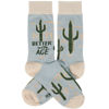 Better With Age Socks by Primitives by Kathy