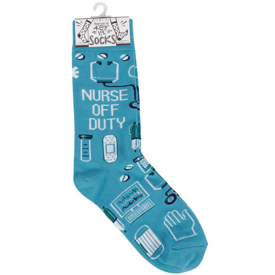Nurse Off Duty Socks by Primitives by Kathy