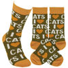 I Love Cats Socks by Primitives by Kathy