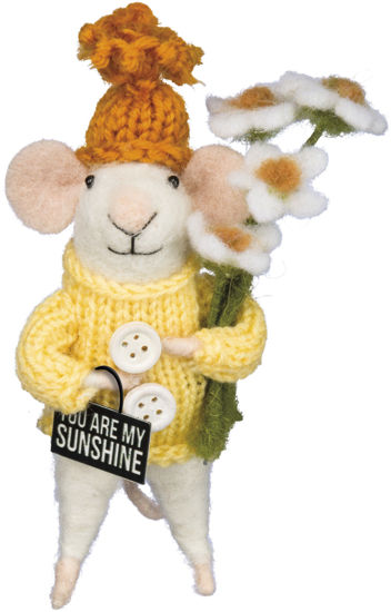 My Sunshine Mouse Critter by Primitives by Kathy