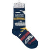 Rather Be Traveling Socks by Primitives by Kathy