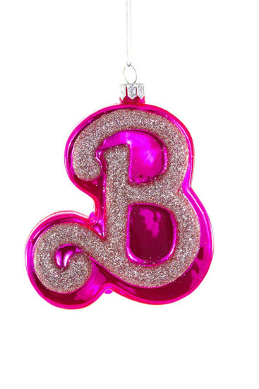 Pink B Ornament by Cody Foster
