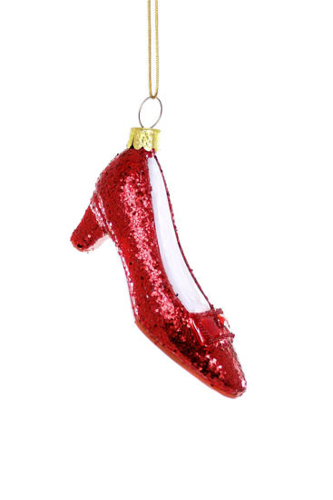 Ruby Red Slipper Ornament by Cody Foster