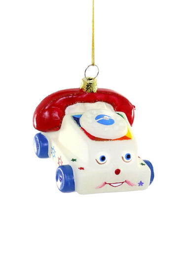 Vintage Toy Phone Ornament by Cody Foster