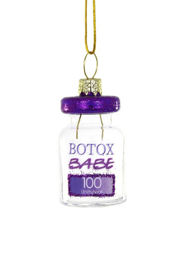 Botox Babe Ornament by Cody Foster