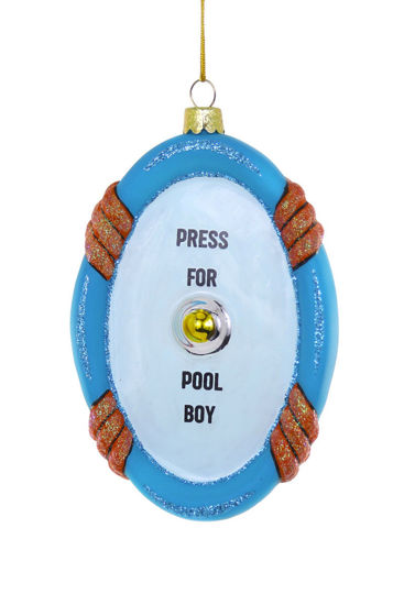 Press for Pool Boy Ornament by Cody Foster