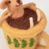 Teacup Mouse Critter by Primitives by Kathy