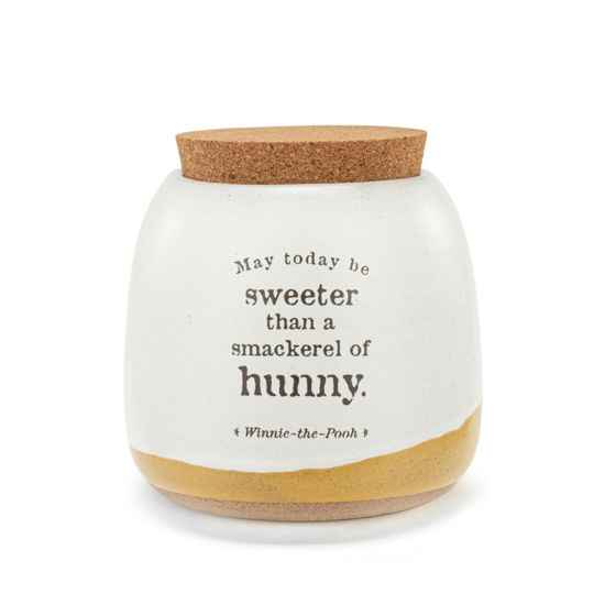 Sweeter than Hunny Small Cork Lid Canister by Demdaco