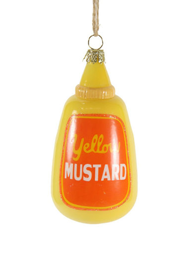 Mustard Bottle Ornament by Cody Foster