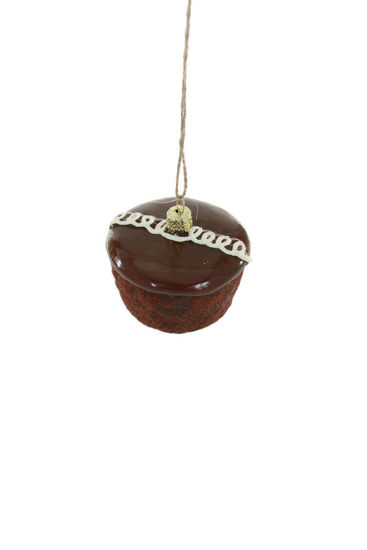 Chocolate Cupcake Ornament by Cody Foster