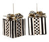 Courtly Package Capiz Ornaments - Set of 2 by MacKenzie-Childs