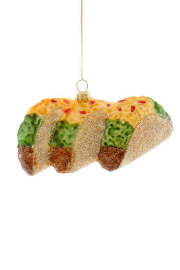 Triple Taco Ornament by Cody Foster