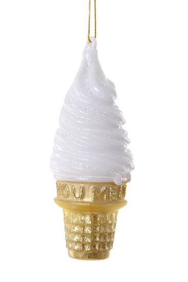 You Melt My Heart Soft Serve Ornament by Cody Foster