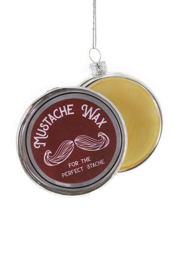 Mustache Wax Ornament by Cody Foster