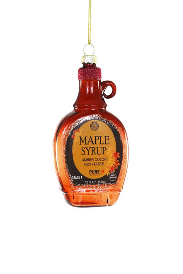 Maple Syrup Bottle Ornament by Cody Foster