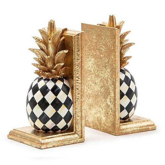 Pineapple Bookends by MacKenzie-Childs