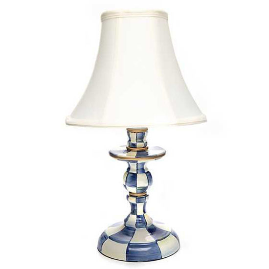 Royal Check Candlestick Lamp by MacKenzie-Childs