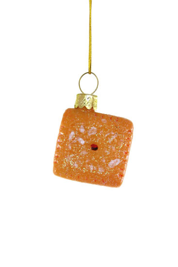 Cheese It Cracker Ornament by Cody Foster