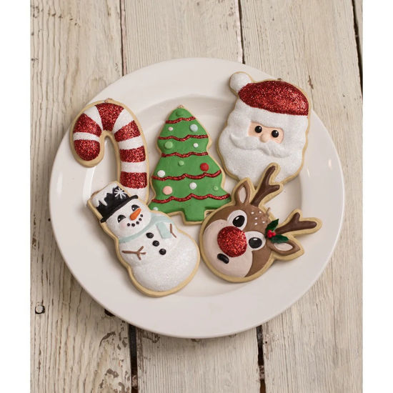 Sweet Tidings Christmas Cookie Ornaments Set by Bethany Lowe Designs