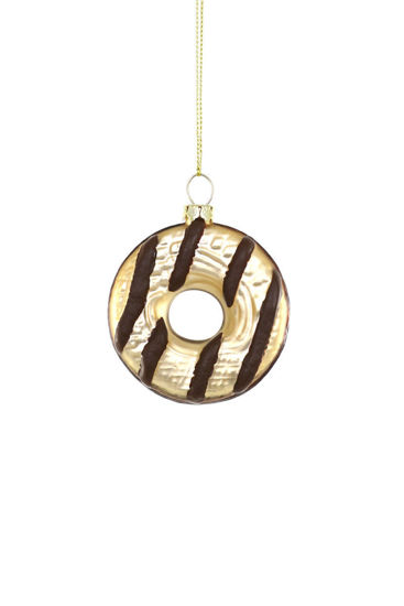 Fudge Striped Cookie Ornament by Cody Foster