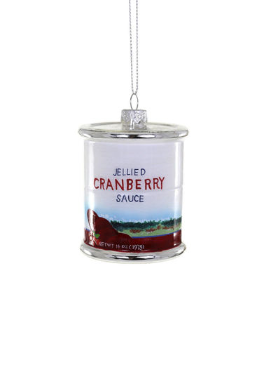 Jellied Cranberry Sauce Can Ornament by Cody Foster