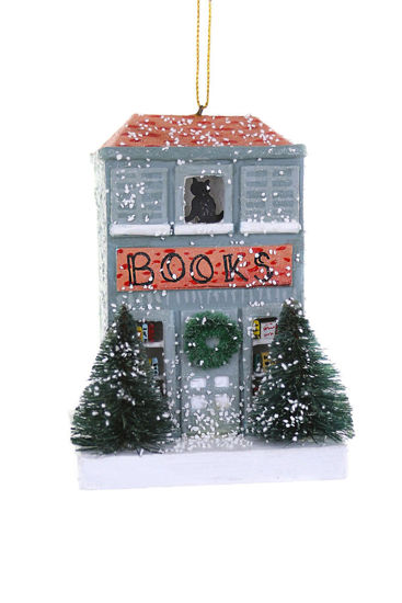 Book Shop Ornament by Cody Foster