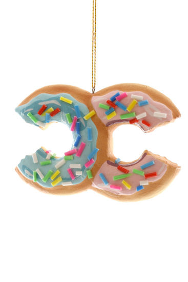 High Fashion Donuts Ornament by Cody Foster