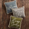 Boucle Dhurrie Pillow by Mudpie