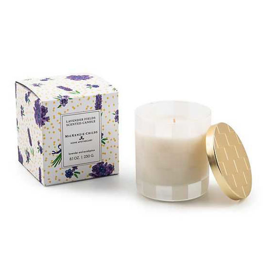 Lavender Fields 8 oz. Candle by MacKenzie-Childs