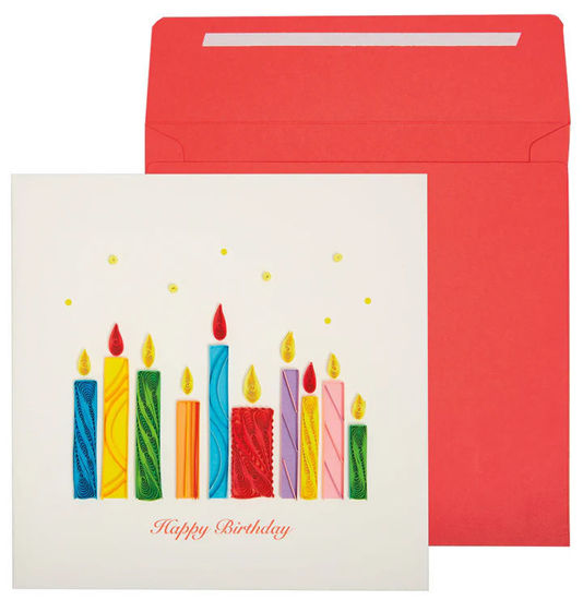 Birthday Candles Quilling Card by Niquea.D
