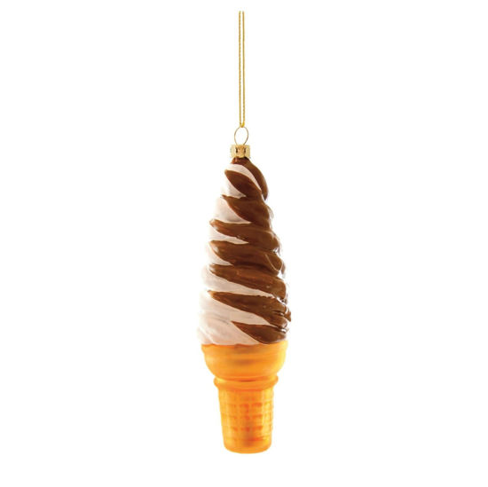 Deluxe Twist Soft Serve Ornament by Cody Foster