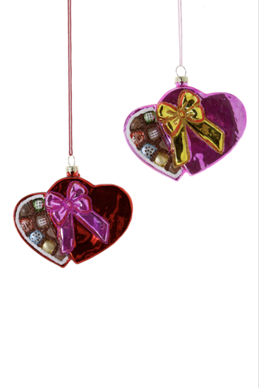 Chocolate For Your Sweetheart Ornament by Cody Foster