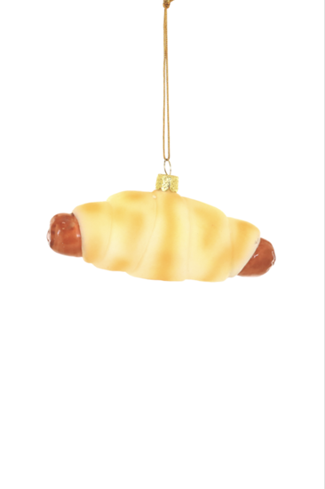 Pig in a Blanket Ornament by Cody Foster